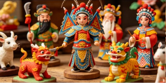 非遗技艺|面塑:指尖捏万象,一揉一塑间的民间匠心